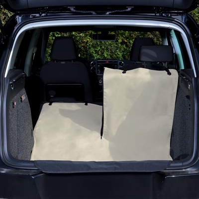Trixie autodeken kofferbak beige / zwart product afbeelding