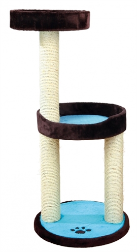 Trixie krabpaal lugo bruin / turquoise product afbeelding