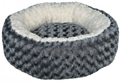 Trixie hondenmand kaline rond grijs / creme product afbeelding
