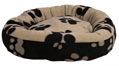 Trixie hondenmand sammy poot zwart / beige product afbeelding