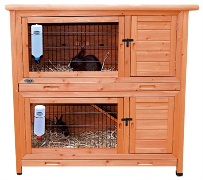 Trixie natura konijnenhok bruin product afbeelding