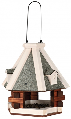 Trixie natura voederhuis om op te hangen bruin / wit product afbeelding