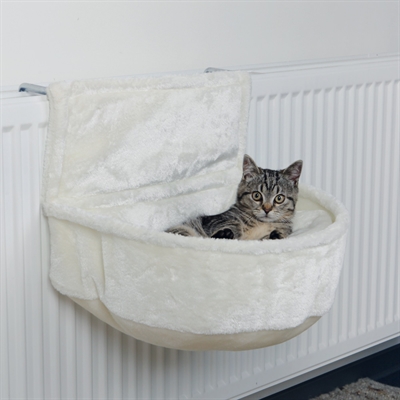 Trixie radiatorhangmat relax pluche wit product afbeelding