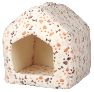Trixie kattenmand iglo lingo wit / beige product afbeelding