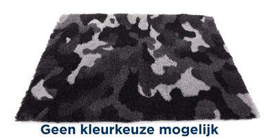 Vetbed print grijs product afbeelding