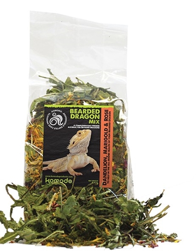 Komodo Baardagaam Bloemenmix 80 Gr product afbeelding