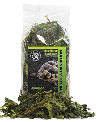 Komodo Landschildpad Bladerenmix 100 Gr
