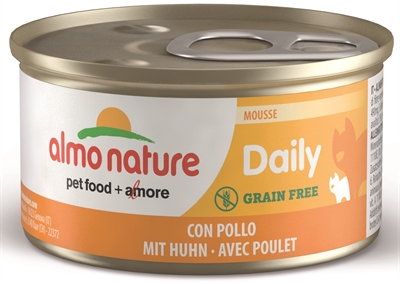 Almo daily menu mousse met kip product afbeelding