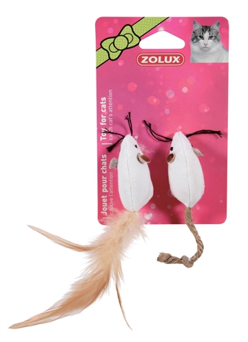 Zolux canvas muis wit product afbeelding