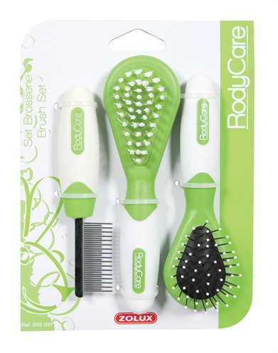Zolux rodycare borstelset knaagdier groen product afbeelding