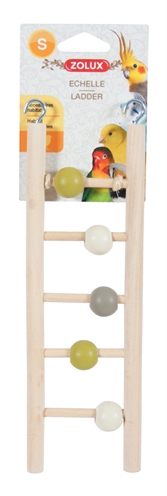 Zolux ladder hout 5 treden met kralen product afbeelding