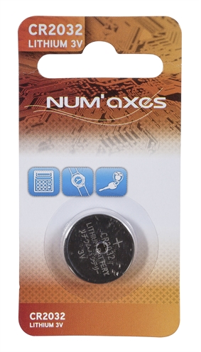 Numaxes lithium batterij cr2032 product afbeelding