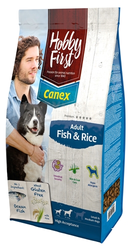Hobbyfirst canex adult fish&rice product afbeelding