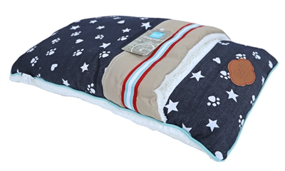 Lief kattenkussen met slaapzak unisex product afbeelding