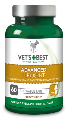 Vets best advanced hip+joint hond product afbeelding