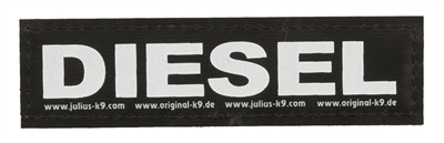 Julius k9 labels voor powerharnas/tuig diesel product afbeelding