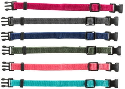 Trixie puppy halsband set bruin / beige / grijs / roze / blauw / oranje