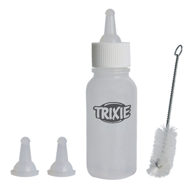 Trixie zuigflesje voedingsset inclusief borstel product afbeelding