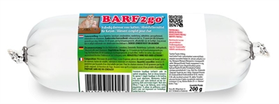 Barfmenu barf2go kat product afbeelding