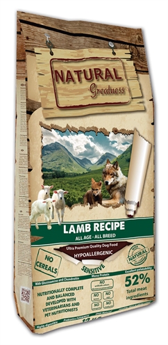 Natural greatness lamb recipe product afbeelding