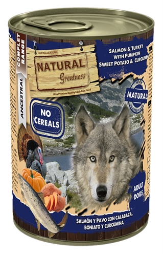 Natural greatness salmon / turkey product afbeelding