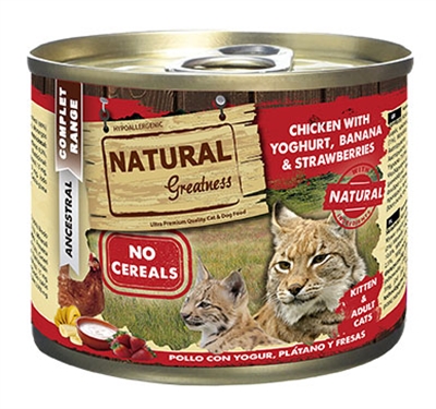 Natural greatness chicken / yoghurt product afbeelding