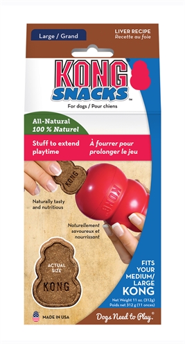 Kong snacks met leversmaak product afbeelding