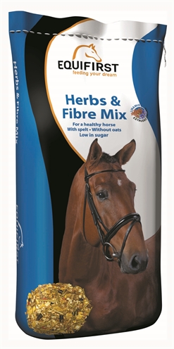 Equifirst herbs&fibre mix product afbeelding