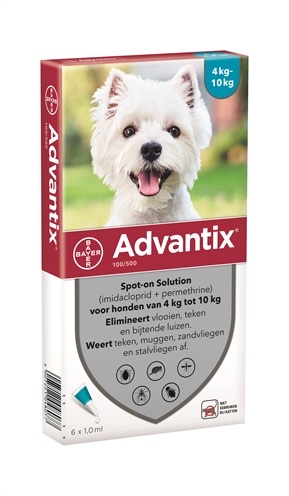 Bayer advantix spot on product afbeelding