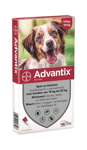 Bayer advantix spot on product afbeelding