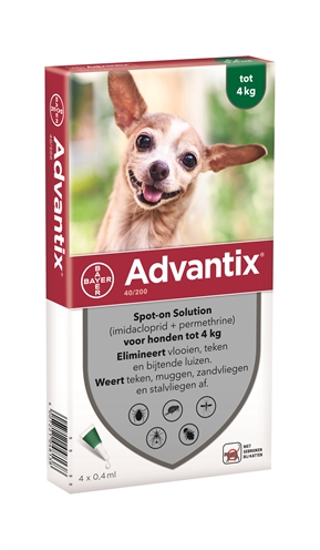 Bayer advantix spot on product afbeelding