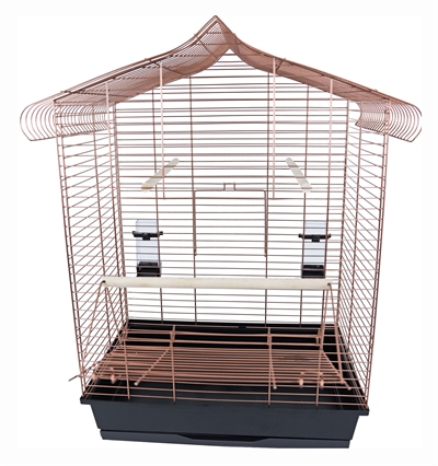 Interzoo vogelkooi vega koper / zwart product afbeelding