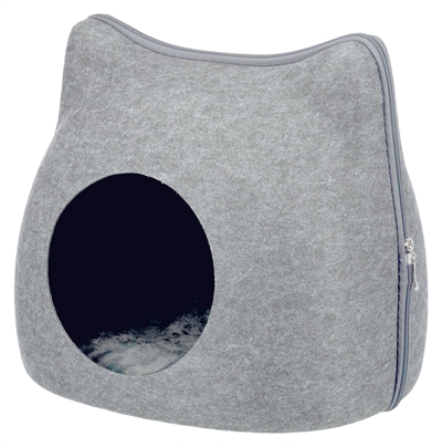Trixie relax iglo kat vilt grijs product afbeelding