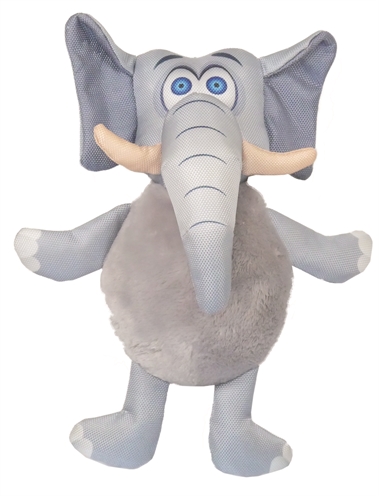 Safari olifant van stevig nylon grijs product afbeelding