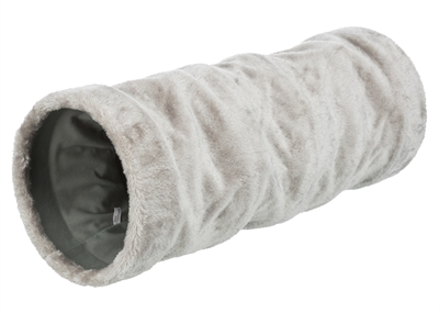 Trixie speeltunnel pluche grijs product afbeelding