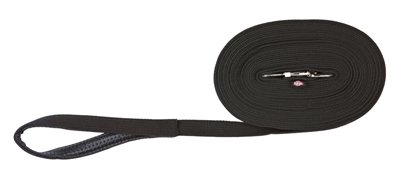 Trixie sleeplijn singelband zwart product afbeelding