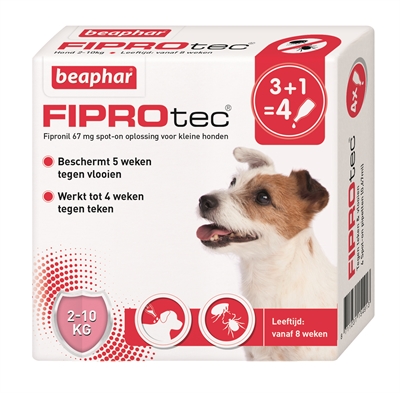 Beaphar fiprodog hond tegen teken en vlooien product afbeelding