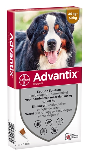 Bayer advantix spot on product afbeelding