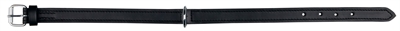 Trixie halsband hond active leer zwart product afbeelding