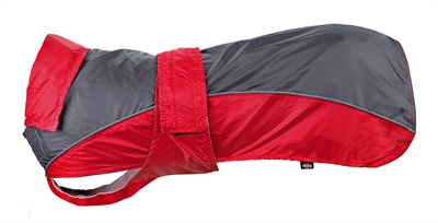 Trixie hondenjas regenjas lorient rood / grijs product afbeelding