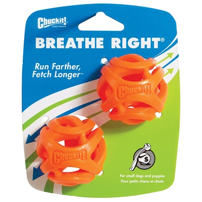 Chuckit breathe right fetch bal oranje product afbeelding