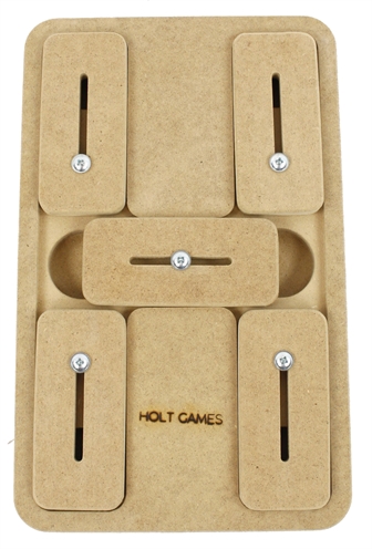 Holt games holt activiteitenspel hout 30x19,5x3,5 cm