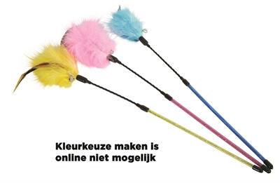 Zolux kattenhengel veer assorti product afbeelding