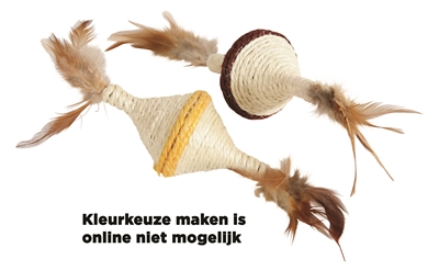 Zolux sisal spinner assorti product afbeelding