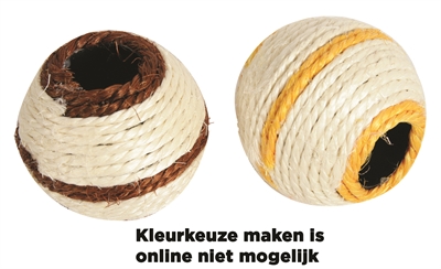 Zolux sisal bal assorti product afbeelding