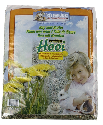 Pets own choice hooi paardebloem product afbeelding