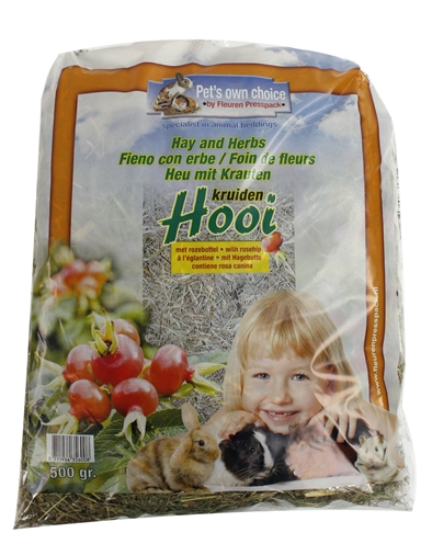 Pets own choice hooi rozenbottel product afbeelding