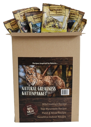Natural greatness kennismakingspakket kat product afbeelding