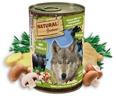 Natural greatness angus beef / mushrooms / ginger / rosemary product afbeelding