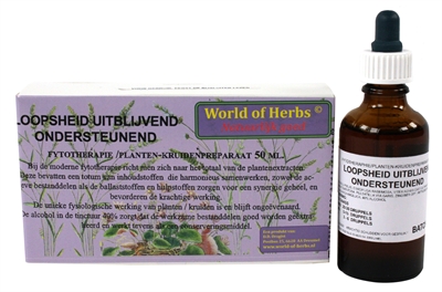 World of herbs fytotherapie uitblijven loopsheid product afbeelding